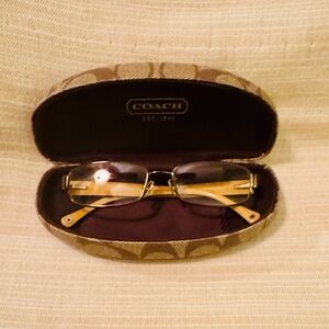 Woman Coach Reading Glasses